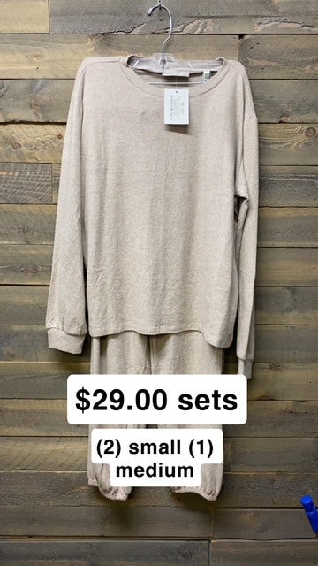 CC TAUPE SOFT LOUNGE SET