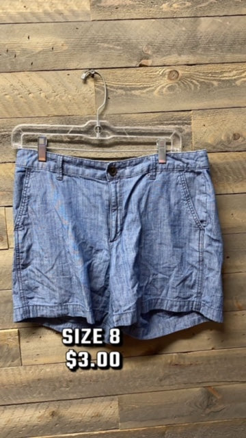 #57 SIZE 8 DENIUM LIKE SHORTS 4/1