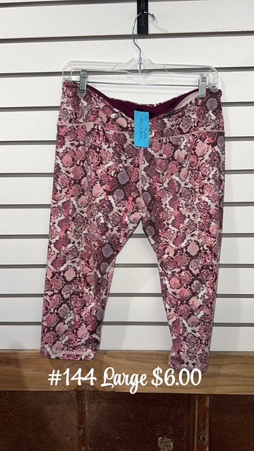 #165 Large Black Leggings