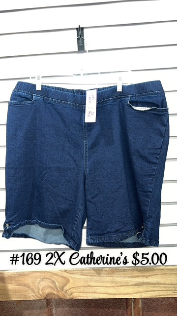 #169 2x Catherine's shorts