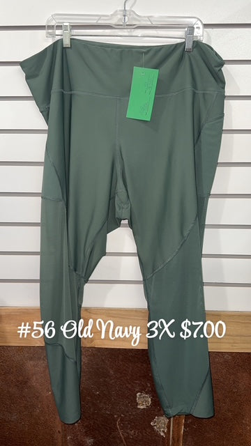 #56 3x Old Navy Leggings