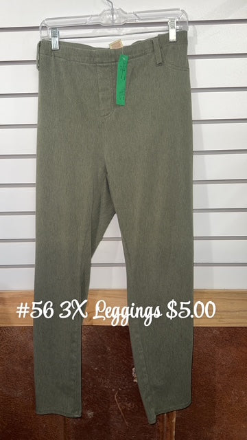 #56 3X Leggings