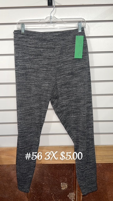 #56 3x Grey Leggings
