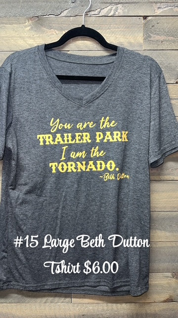 #15 Large Beth Dutton Tee