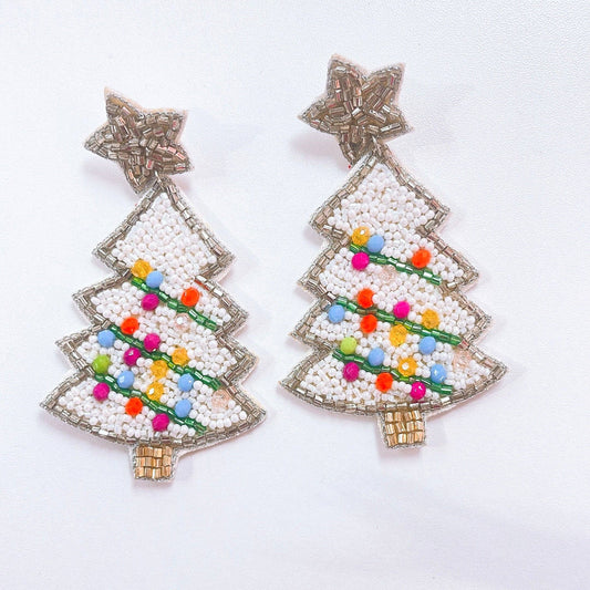 Silver Star Christmas Tree