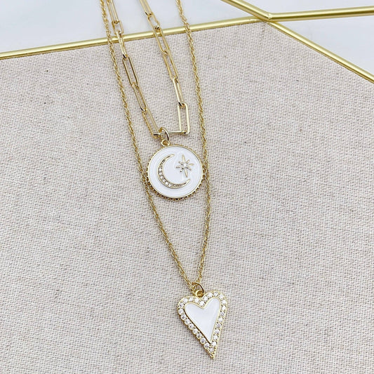 Love you to the moon white