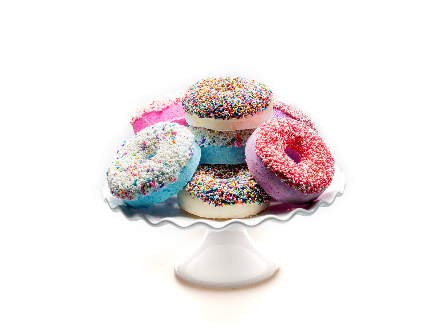 Donut Bath Bomb | Rainbow Airbrush