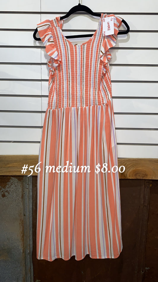 #56 Medium Striped Dress