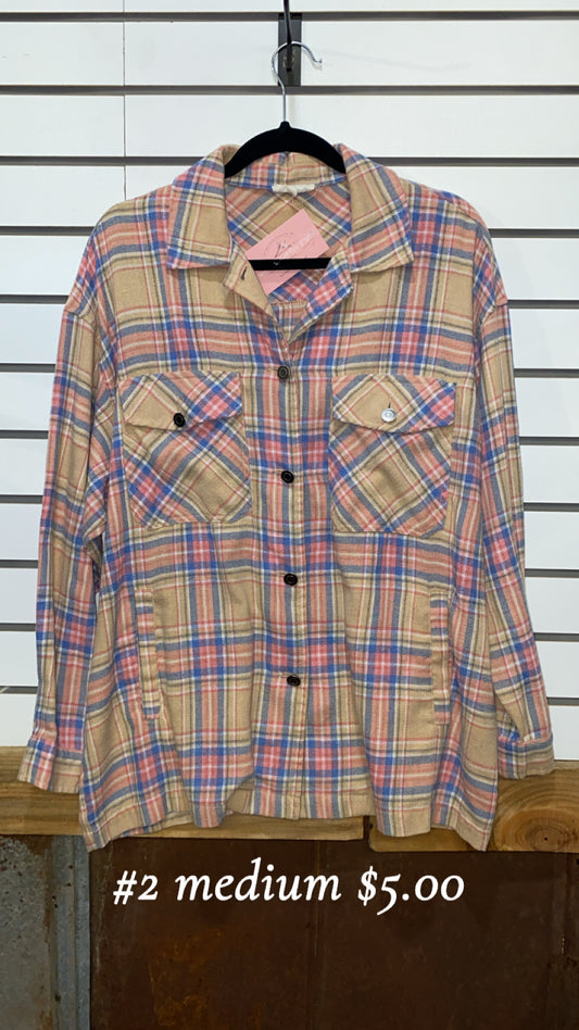 #2 Medium Flannel