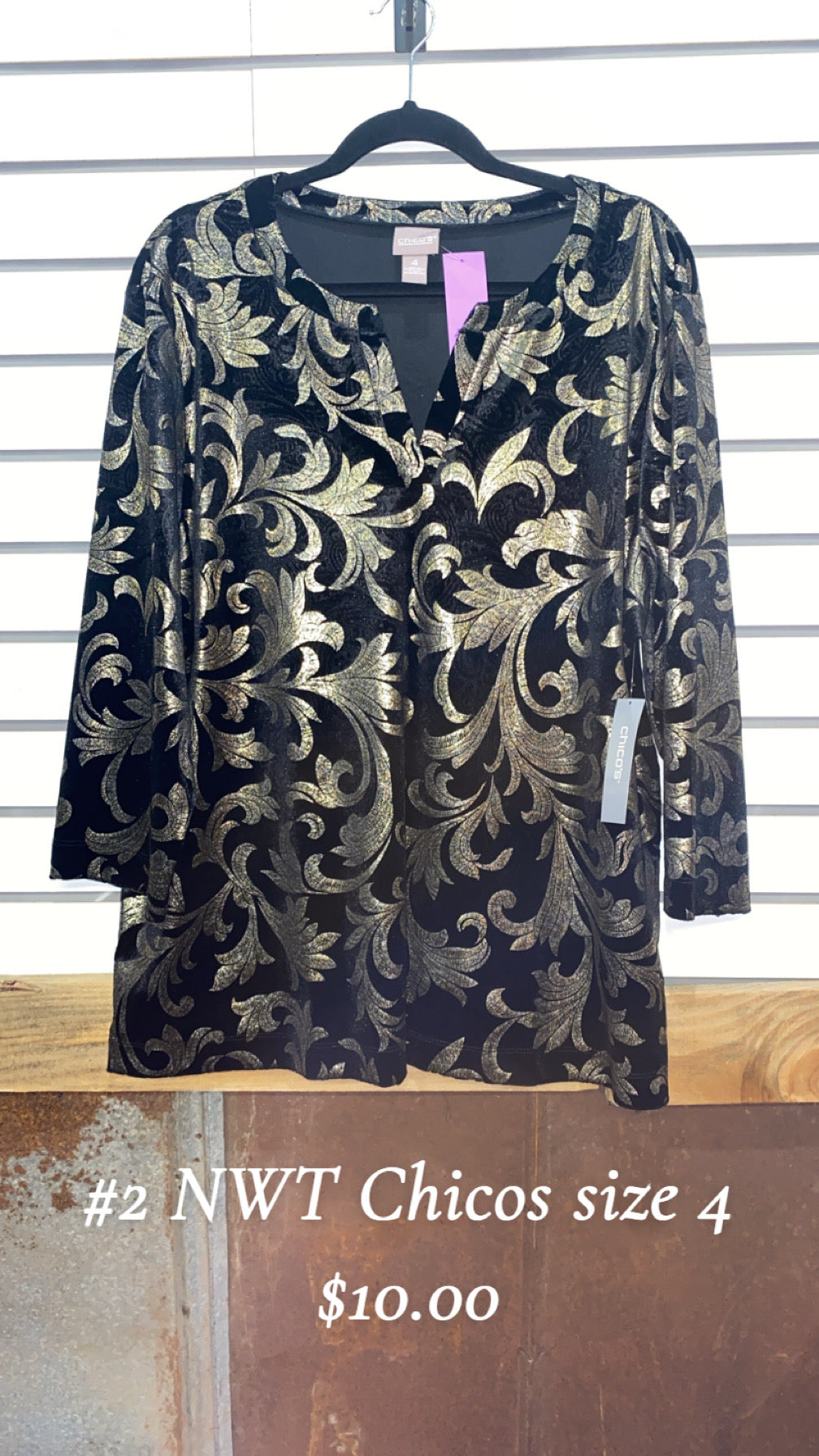 #2 Chicos Size 4 NWT