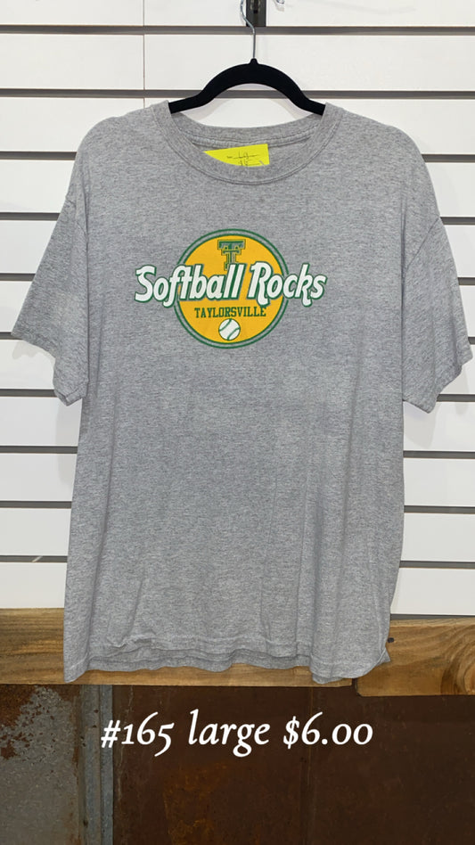 #165 Large Softball Tee