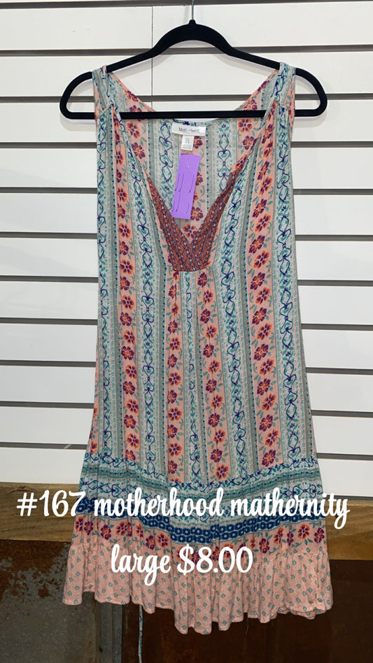 #167 LARGE MATERNITY MOTHERHOOD TANK