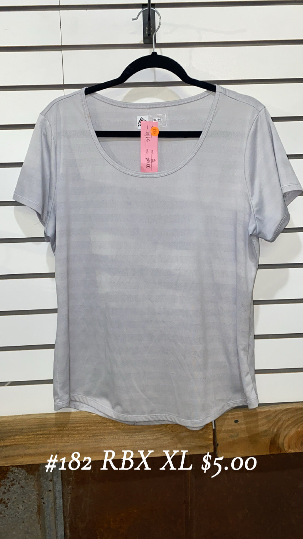 #182 XL RBX Athletic Top