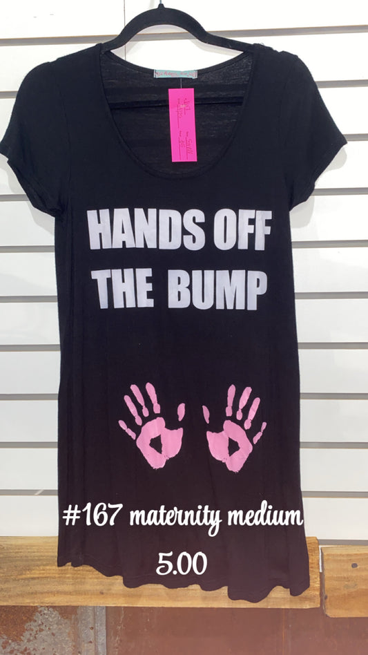 #167 MED MATERNITY TEE