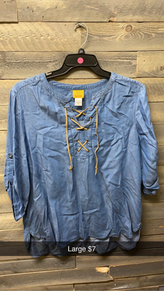 #152 Large Denim Tunic