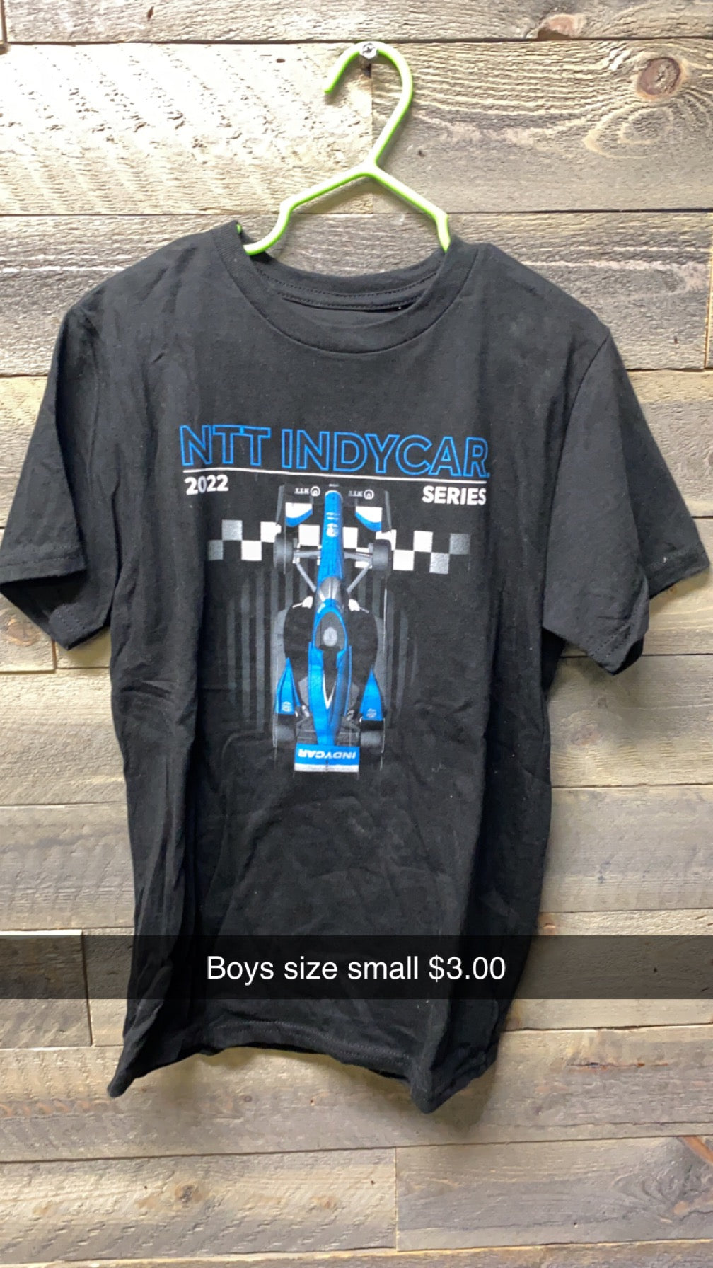 #144 Indycar Tee Size YS