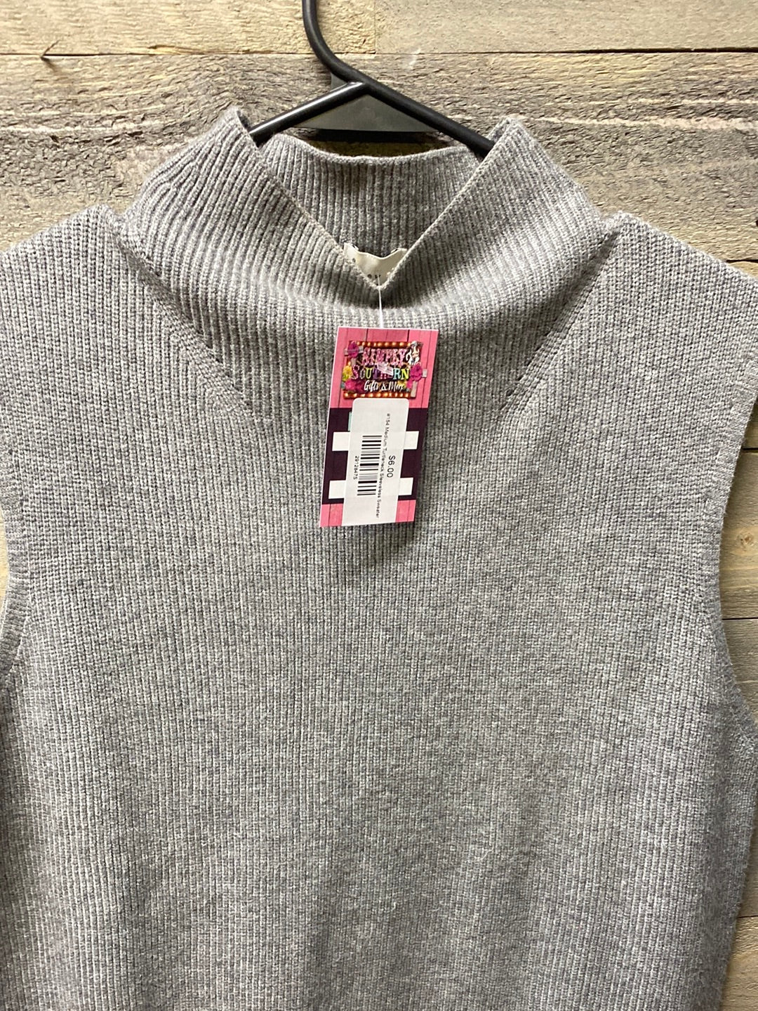 #154 Medium Turtleneck Sleeveless Sweater