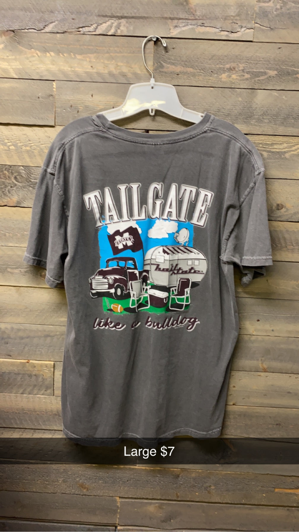 #99 Large tailgate shirt