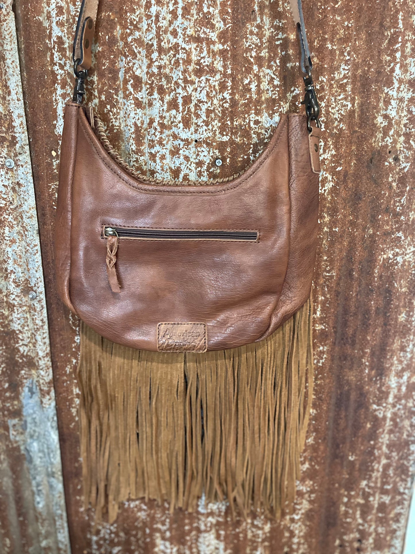 #51 American Darling Leather Crossbody