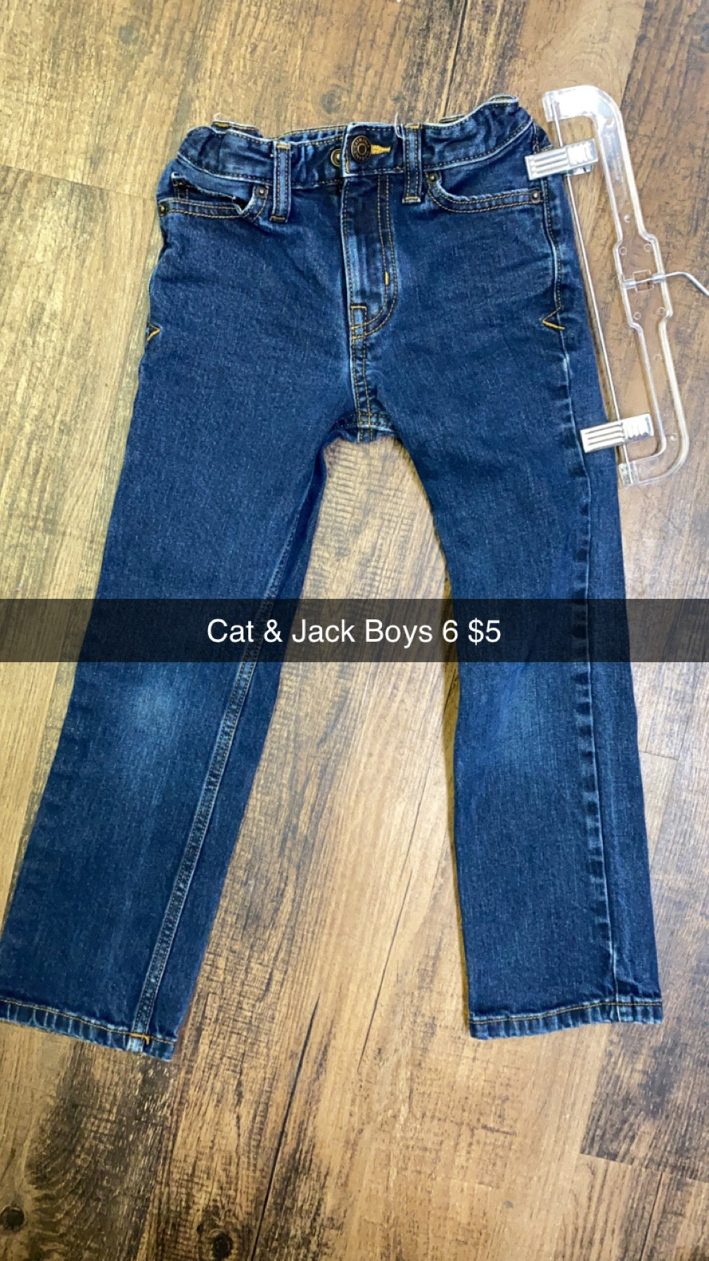 #139 Cat & Jack Jeans Size 6