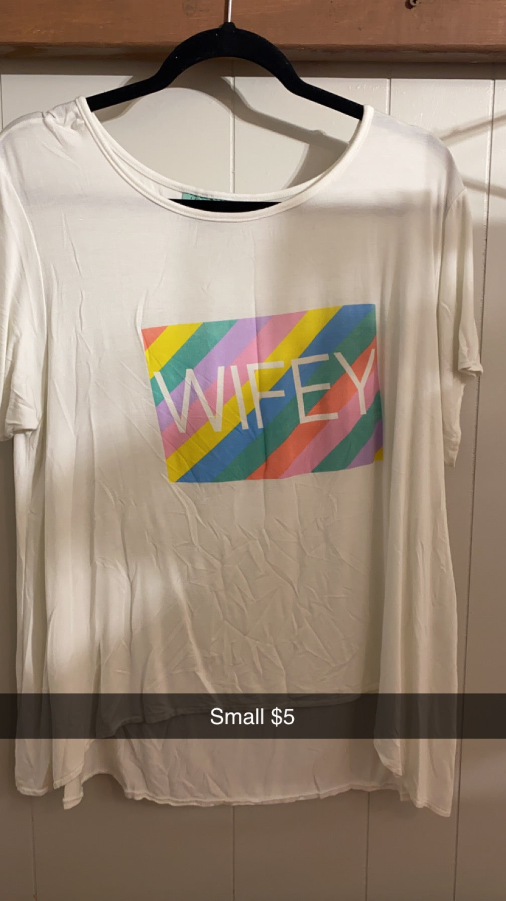 #157 Small Wifey tee