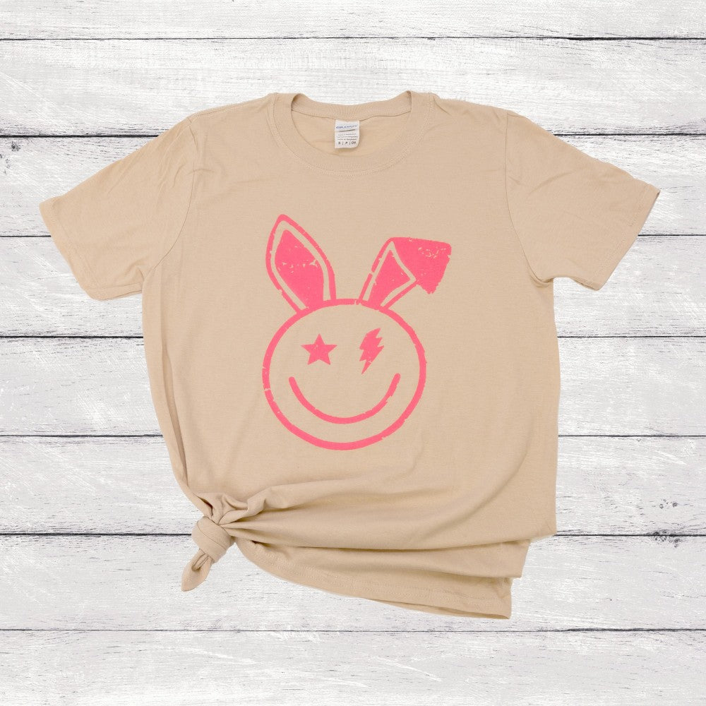 Easter Bunny Smile Graphic Tee