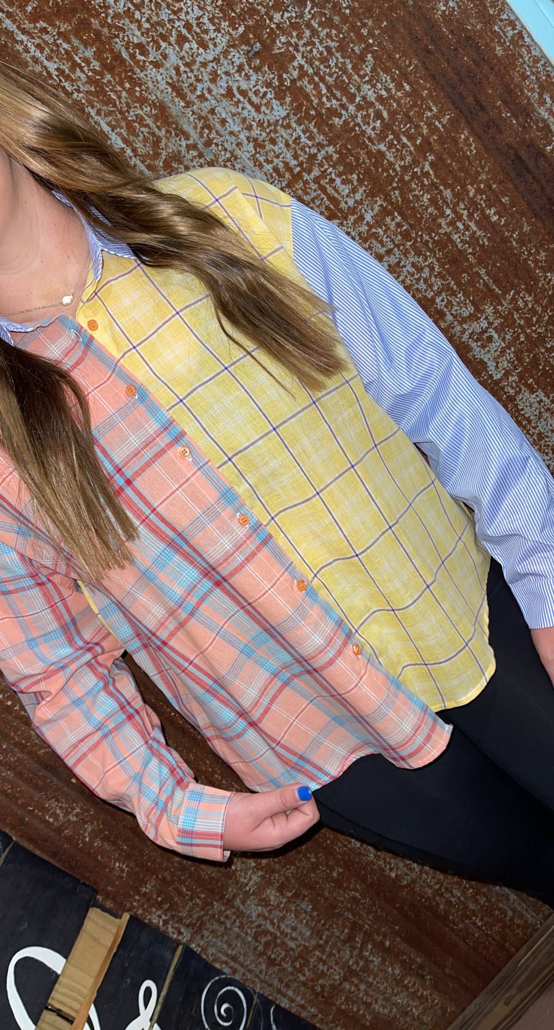 Multi Color Plaid Flannel