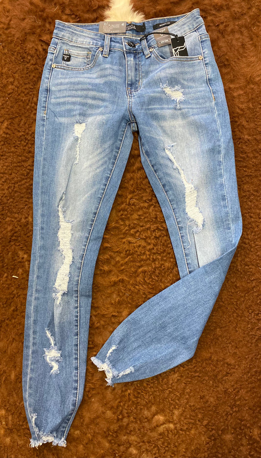 L&B Light Distressed Jeans