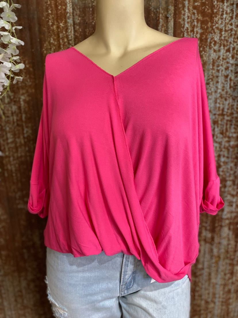 Plus Criss Cross Top