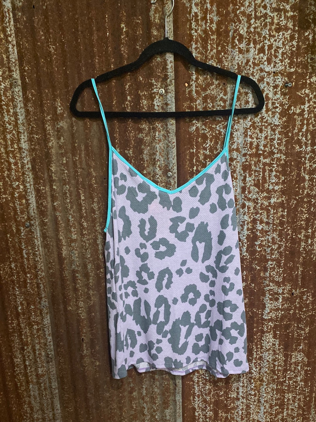 Sale Purple Leopard Tank