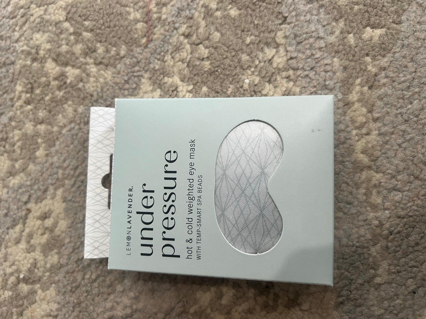 Under Pressure Hot & Cold Weighted Eye Mask