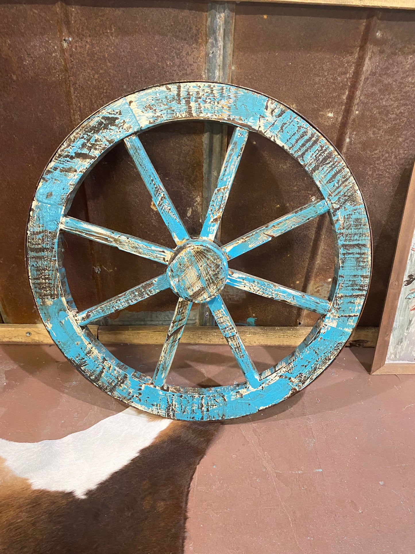 Wagon Wheel Decor Large